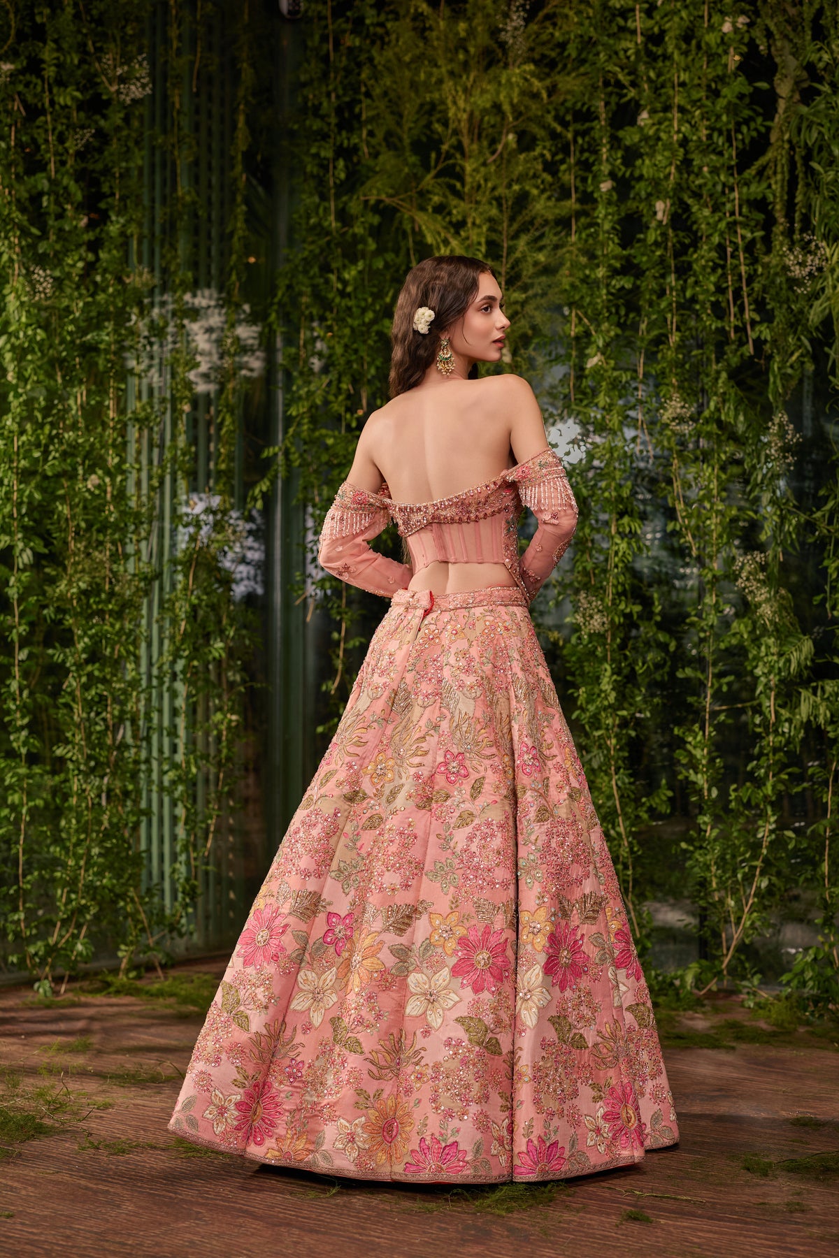 Tarini - The Heirloom Corset Lehenga