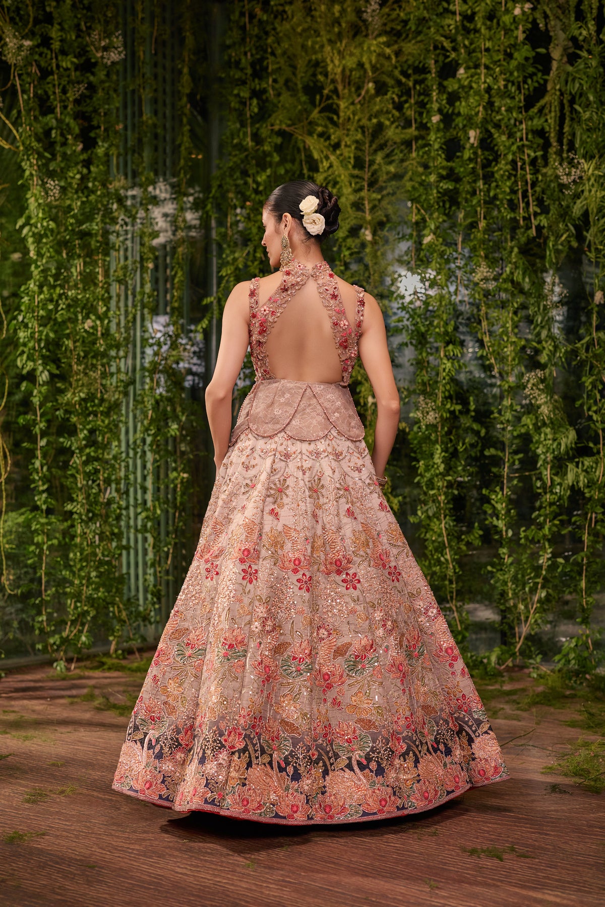 Pankhuri - The Floral Garce lehenga