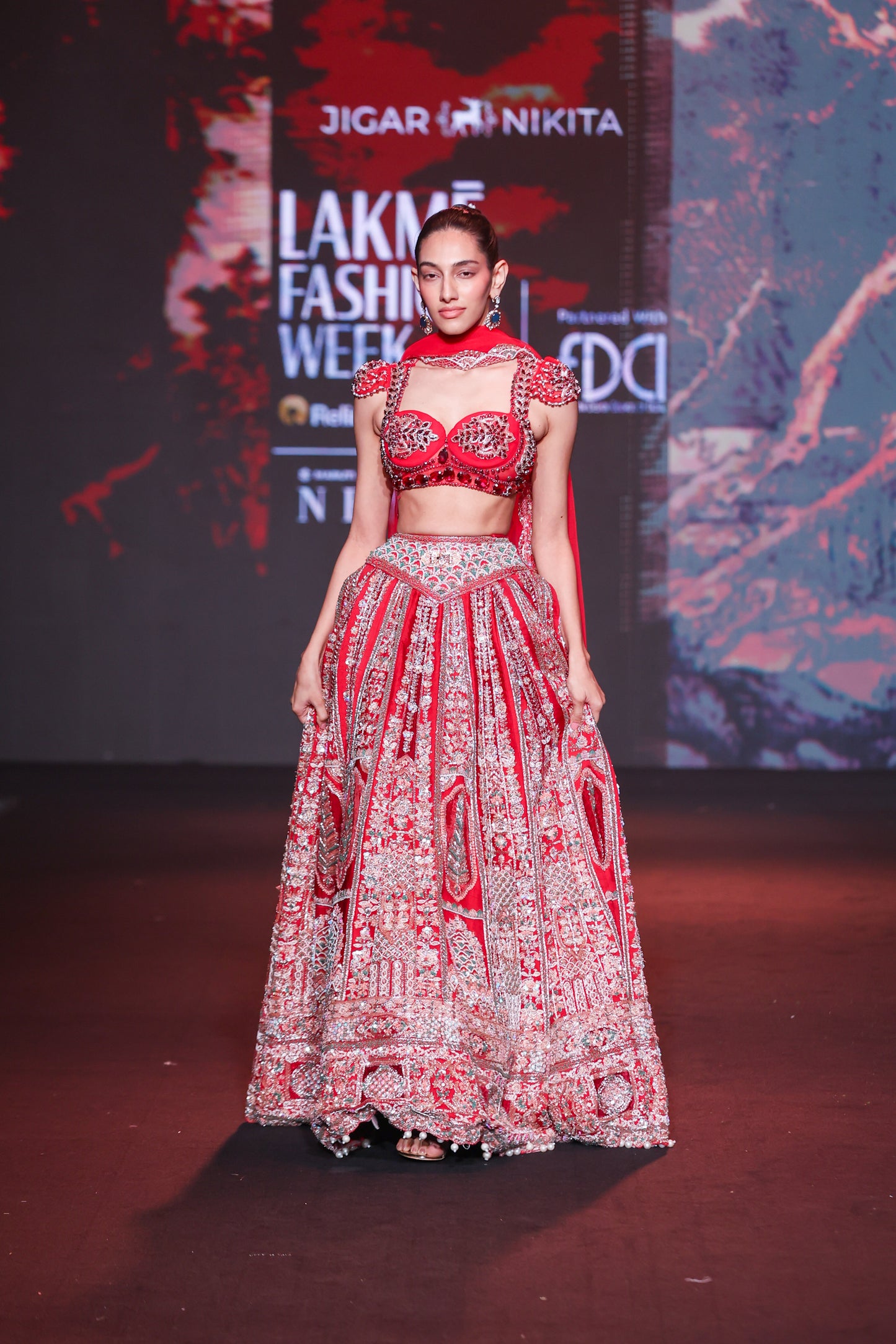 Siam-e-Shaahi Lehenga Set