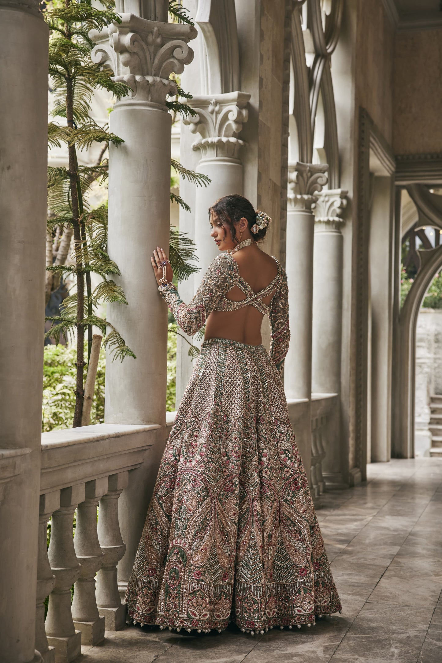 Siam Serenity Lehenga Set