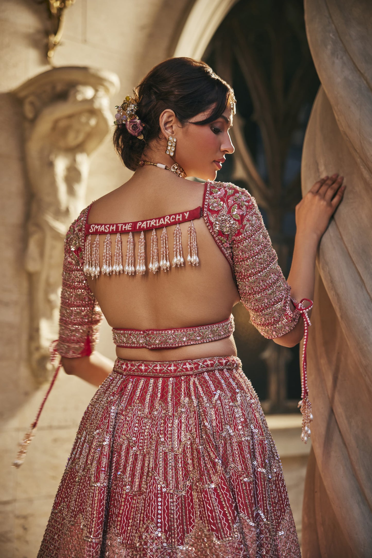 Smash The Patriarchy Lehenga Set