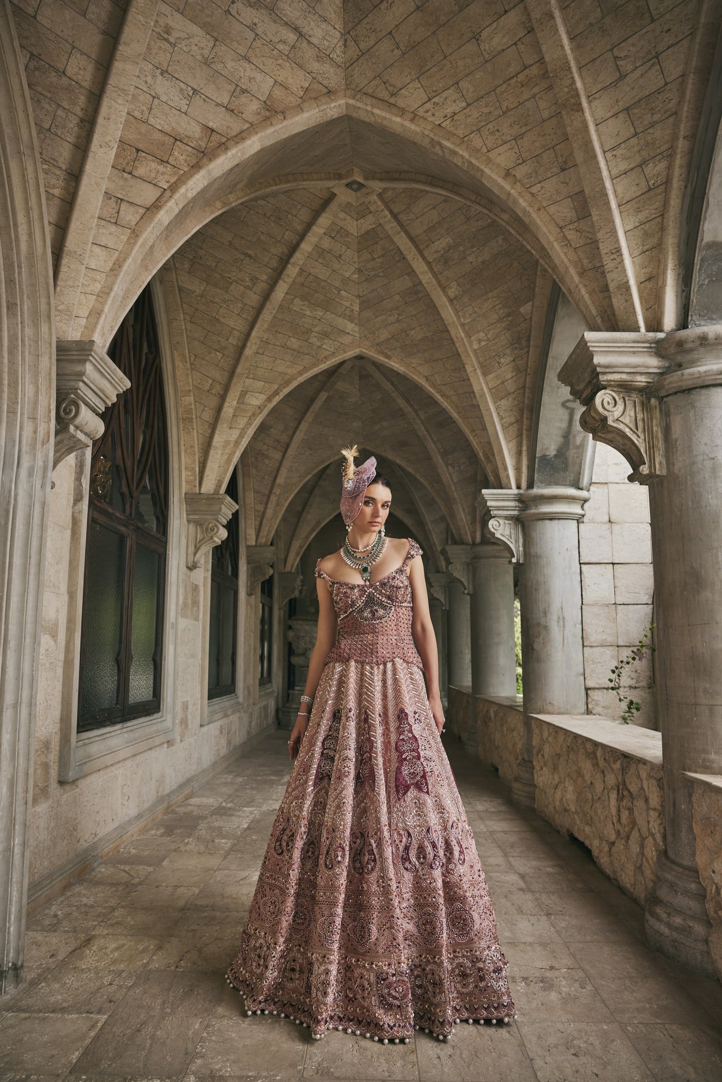 Siam Rose Lehenga Set