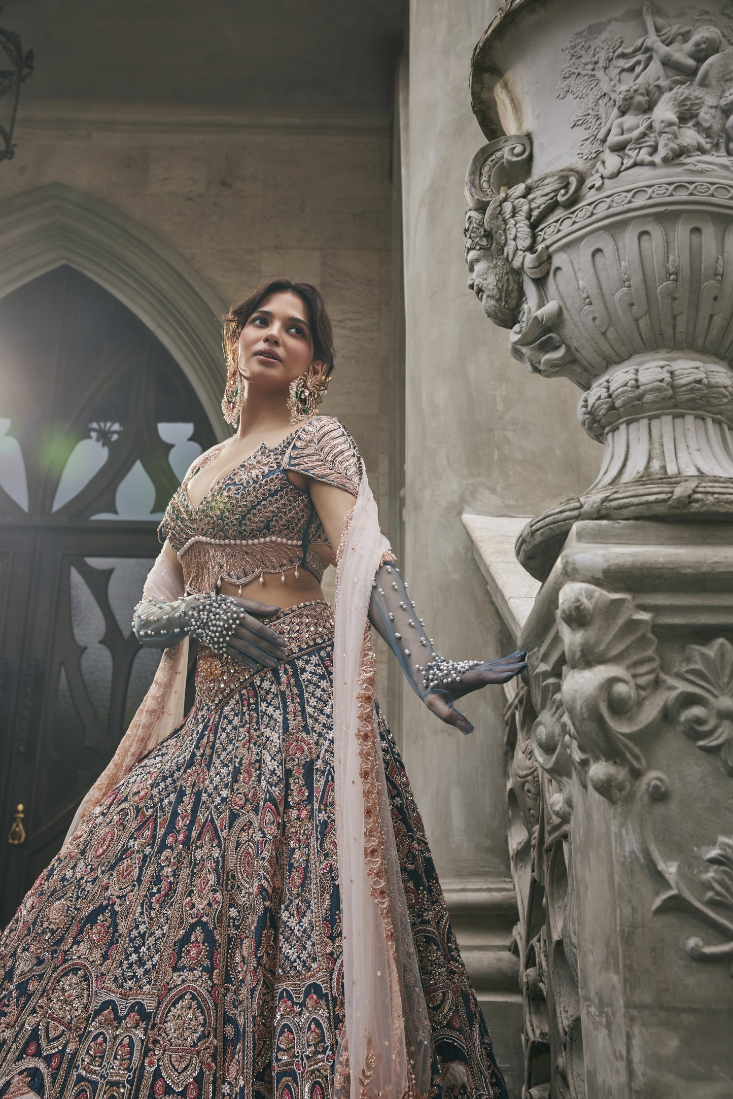 Neel Kamdhenu Lehenga Set