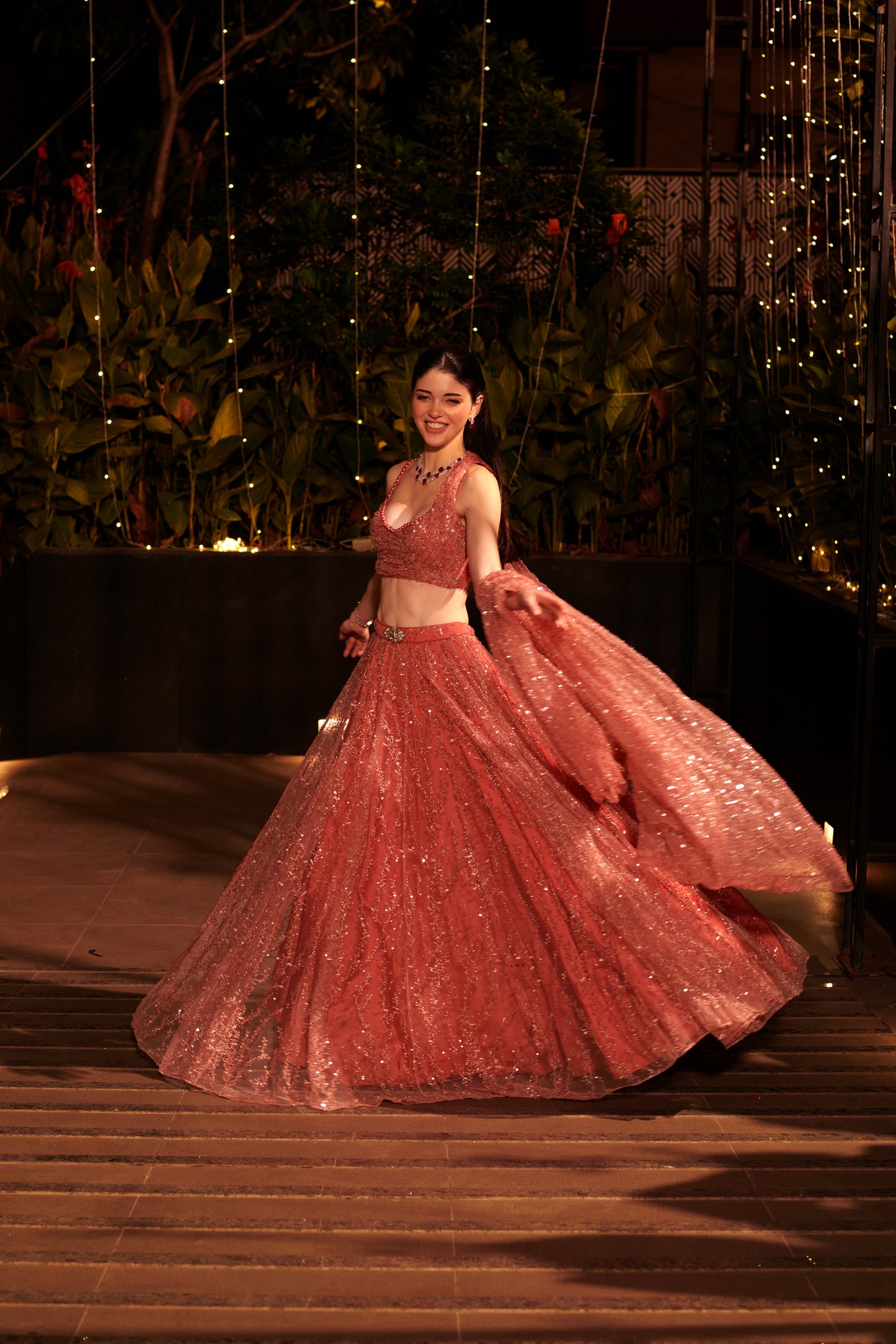 Rose Dust Lehenga Set