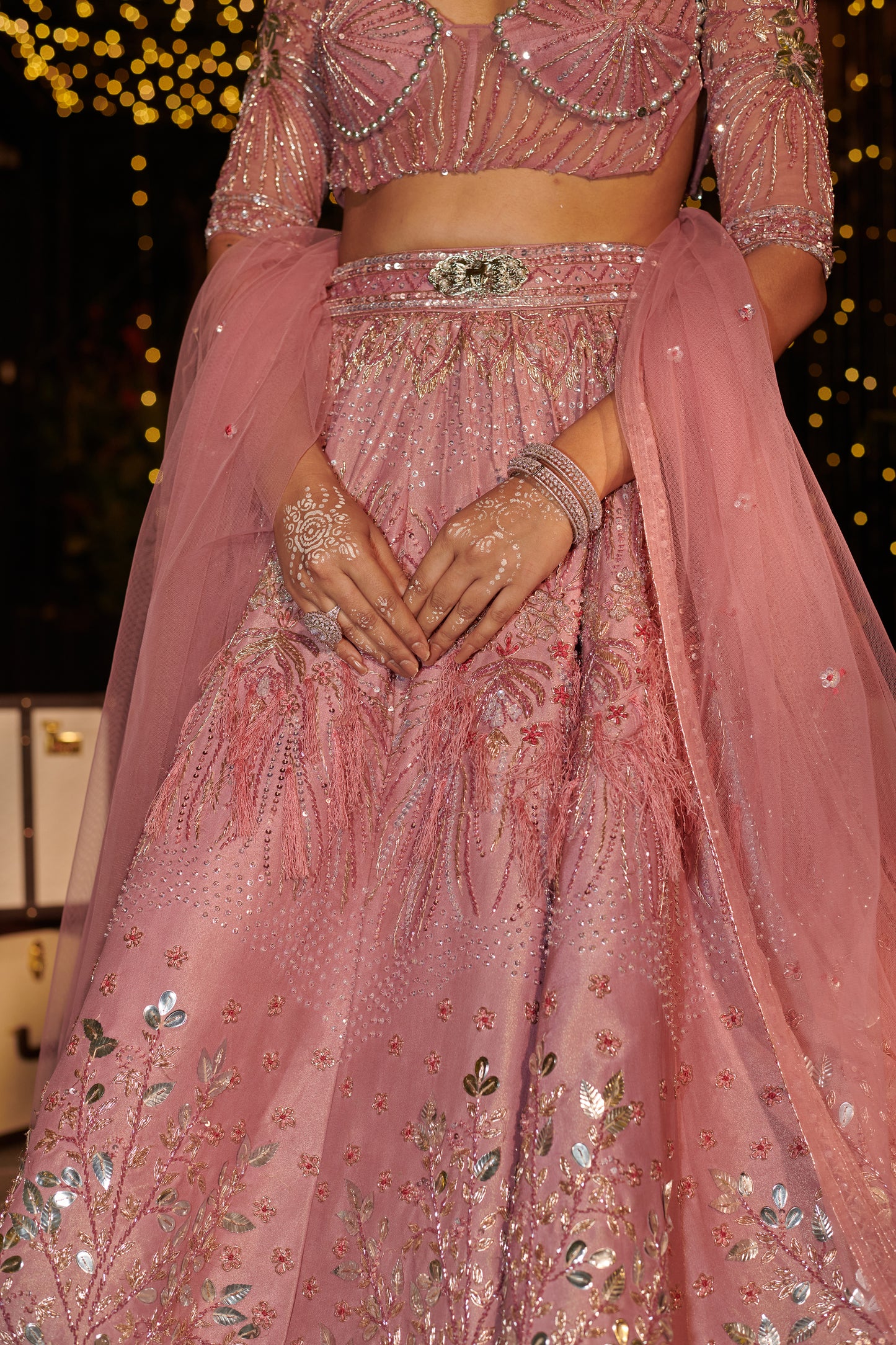 Rose Royal Lehenga Set