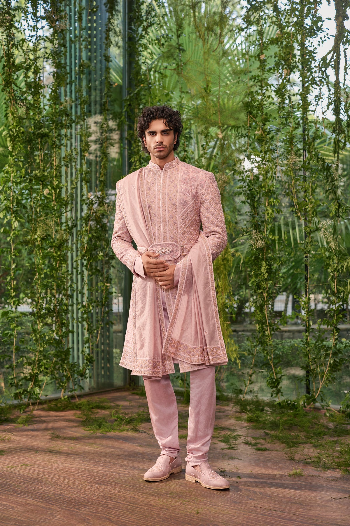 The Regal Paw Sherwani Set