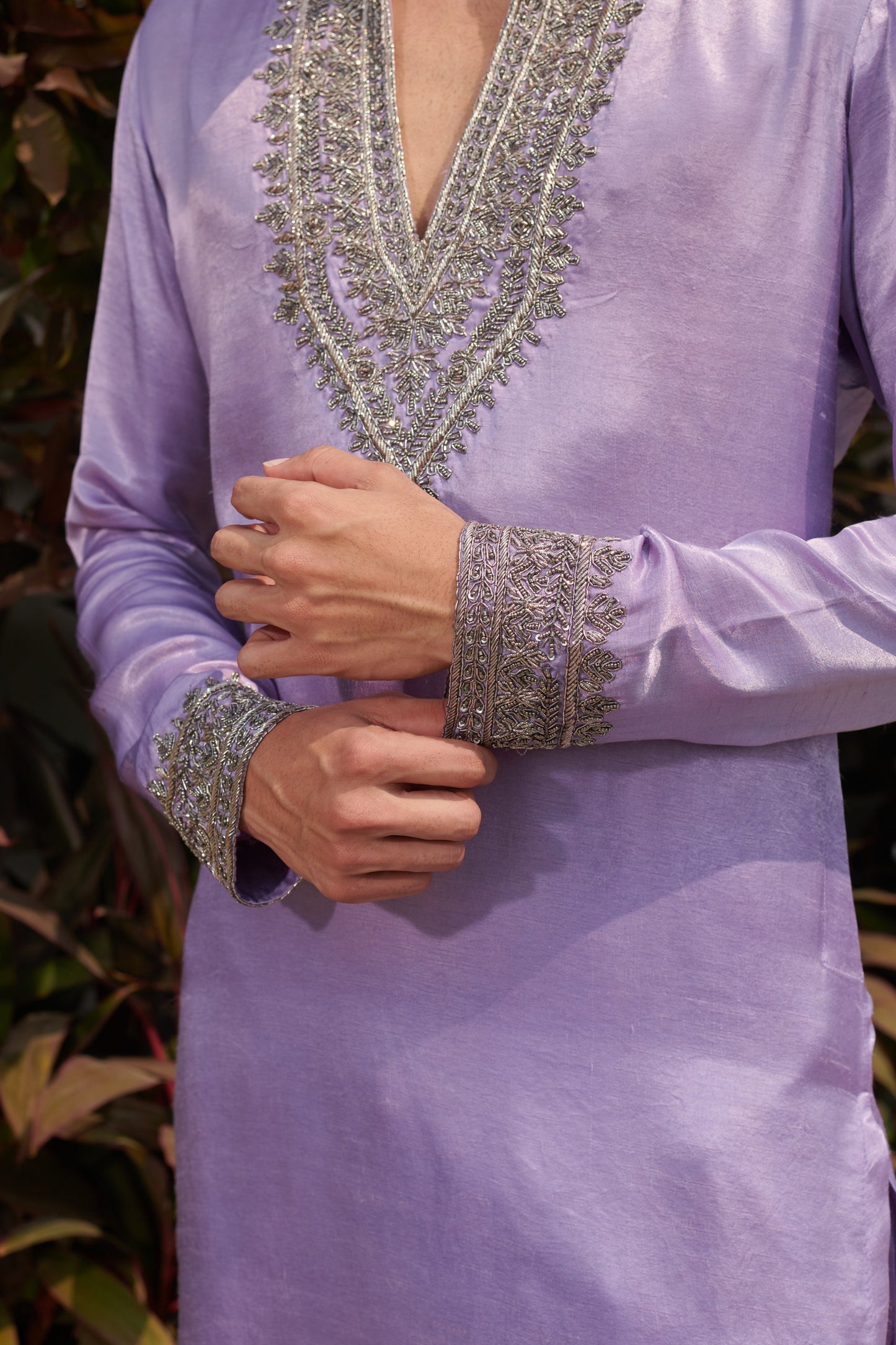 Lilac Affair Kurta Set