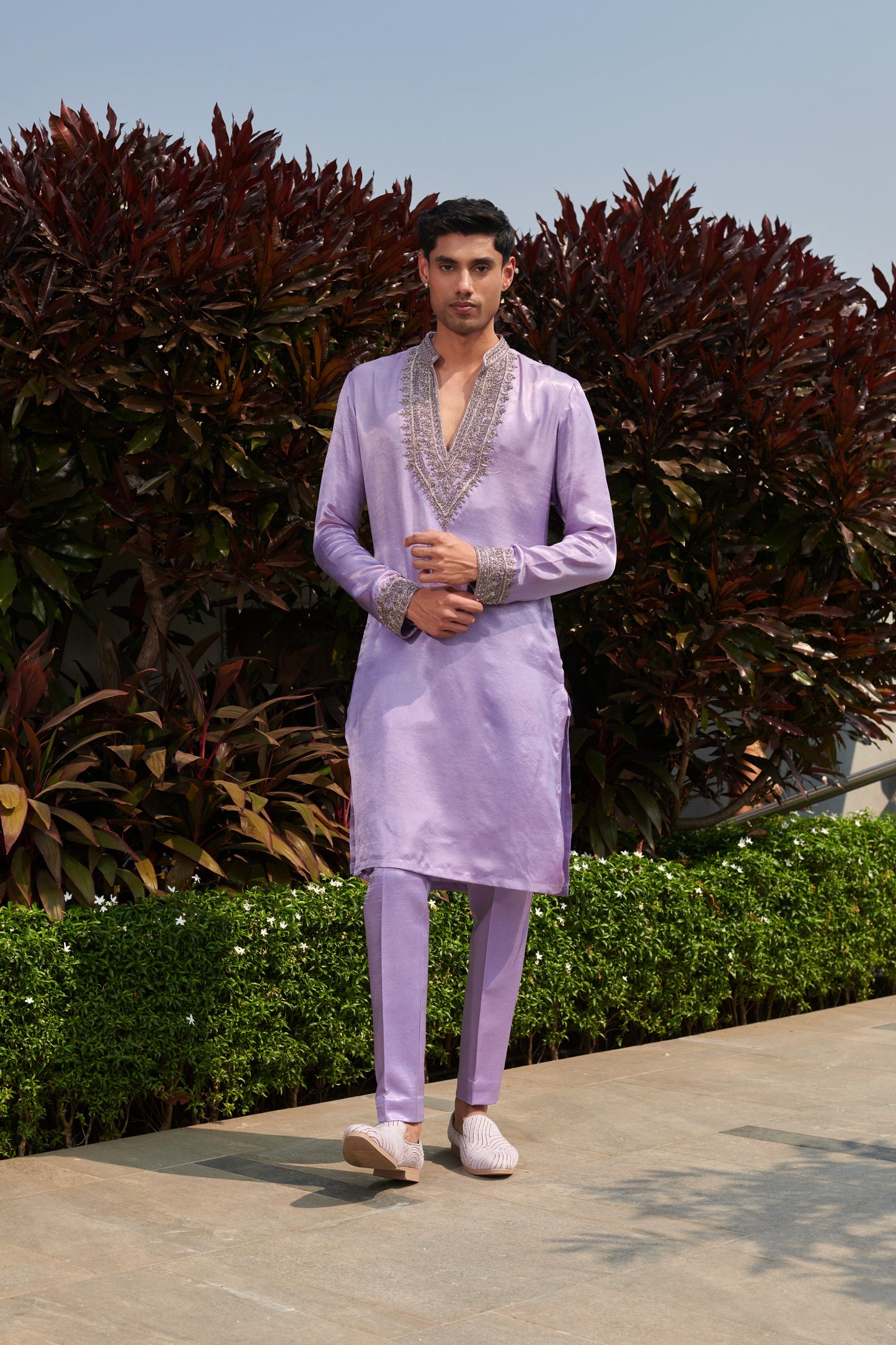 Lilac Affair Kurta Set