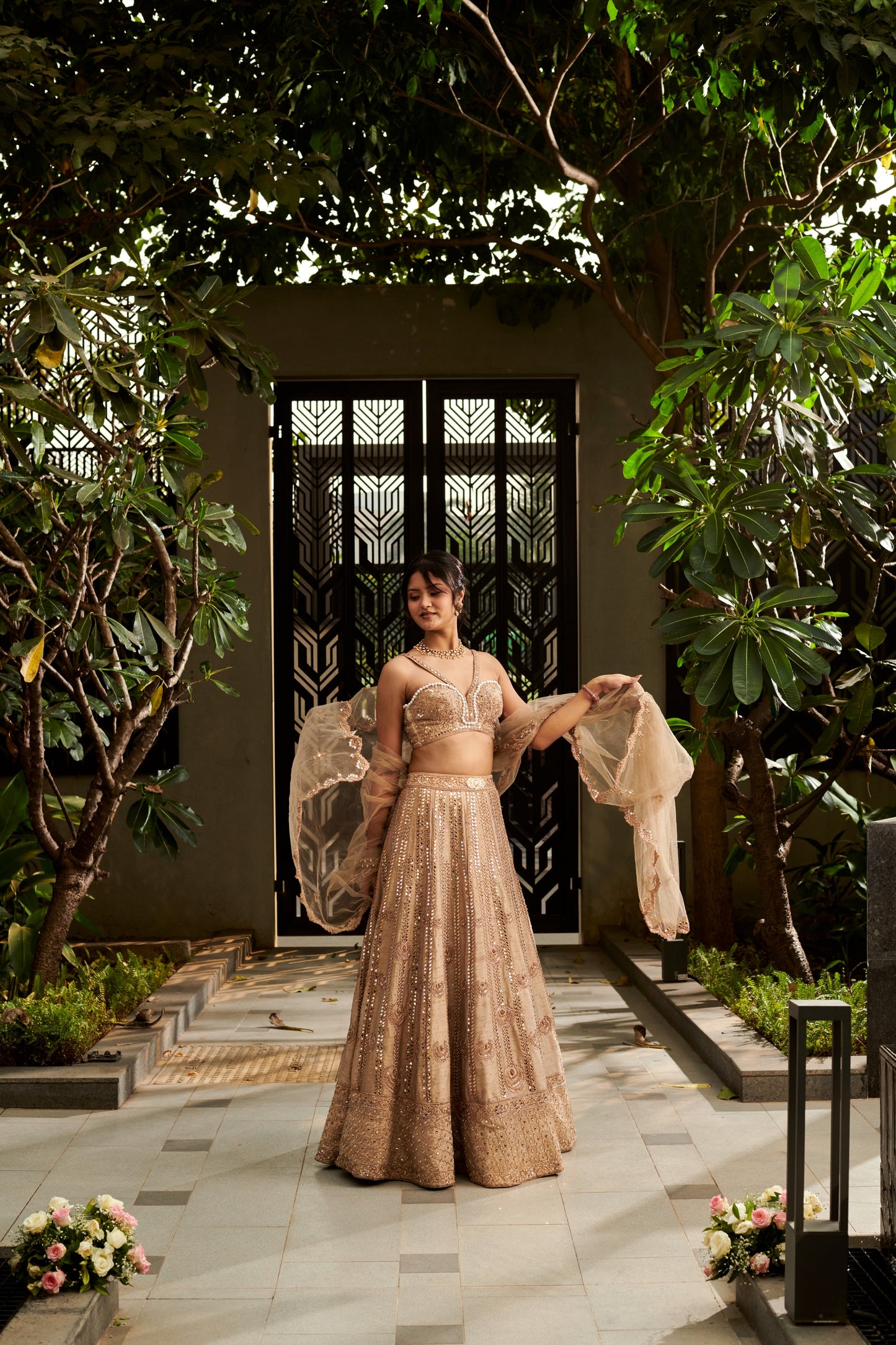 Golden Hour Lehenga Set