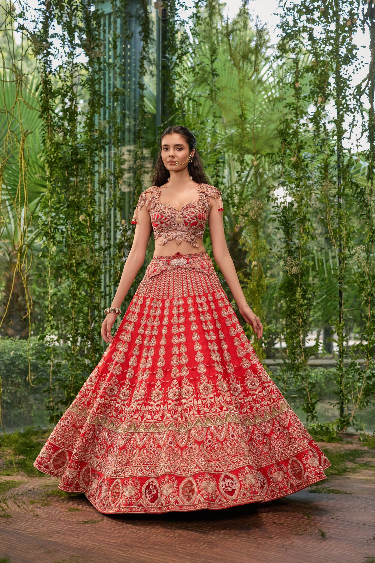 Mrig Vachan - The Deer’s Promise Lehenga