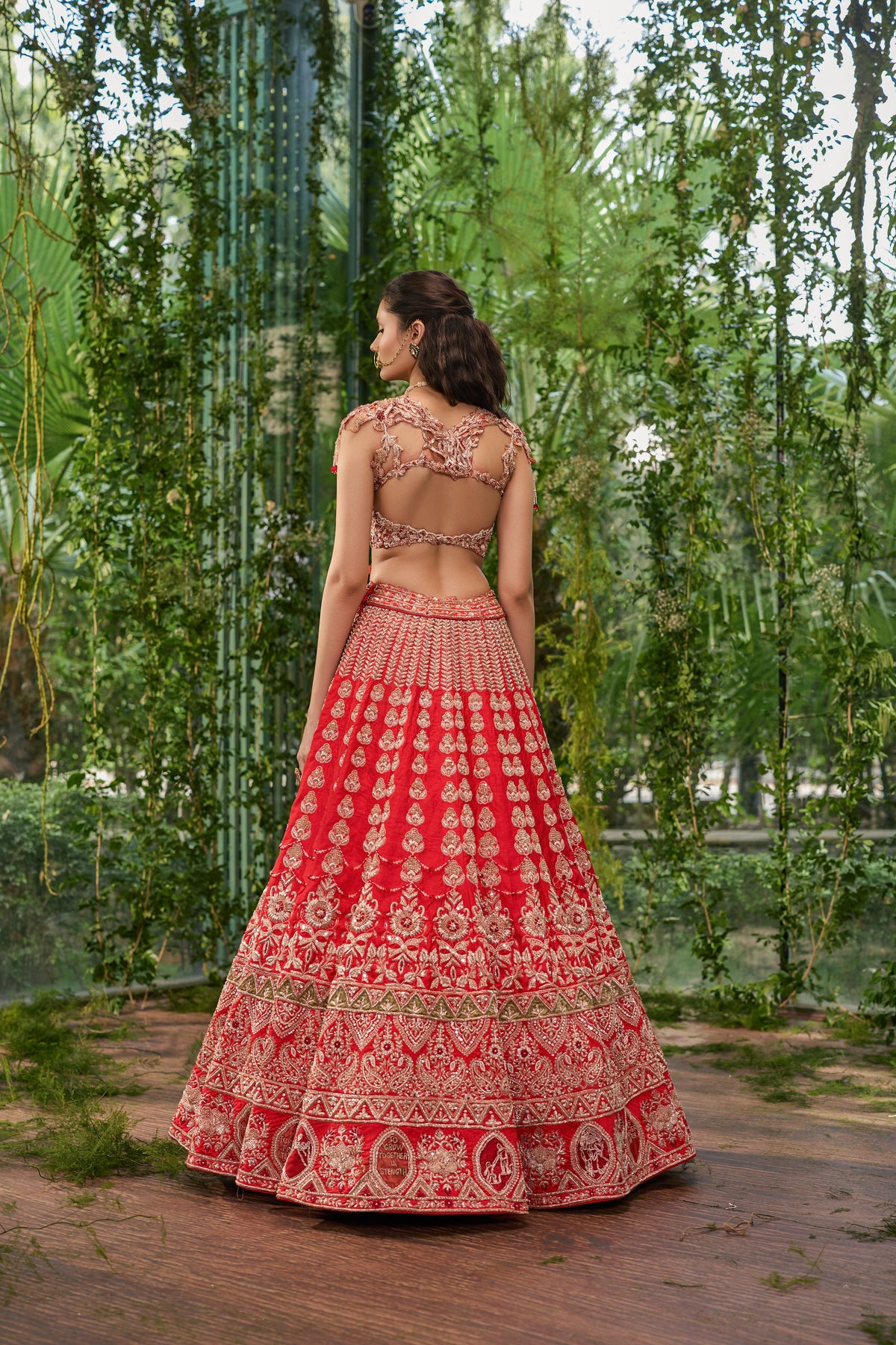 Mrig Vachan - The Deer’s Promise Lehenga