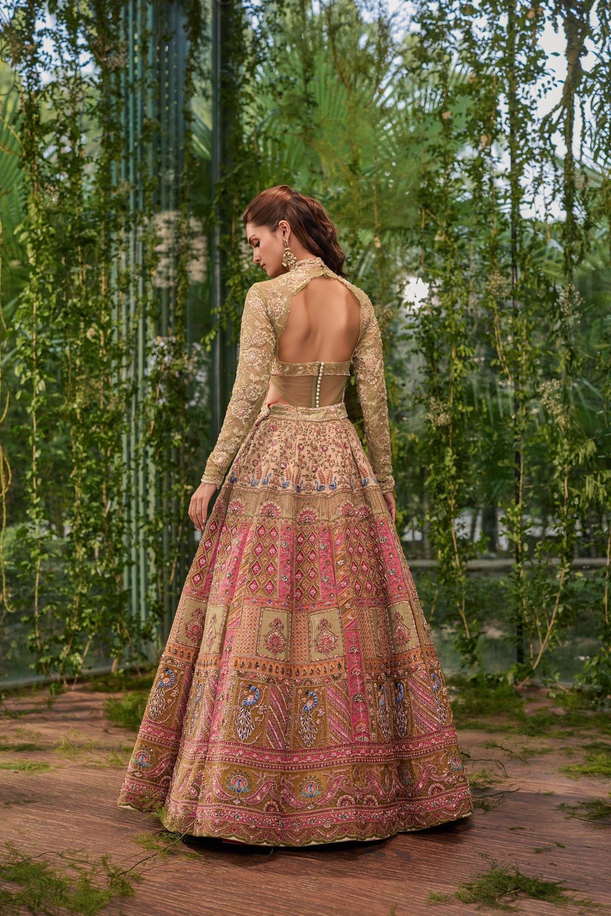 Aranya - The Forest Symphony lehenga