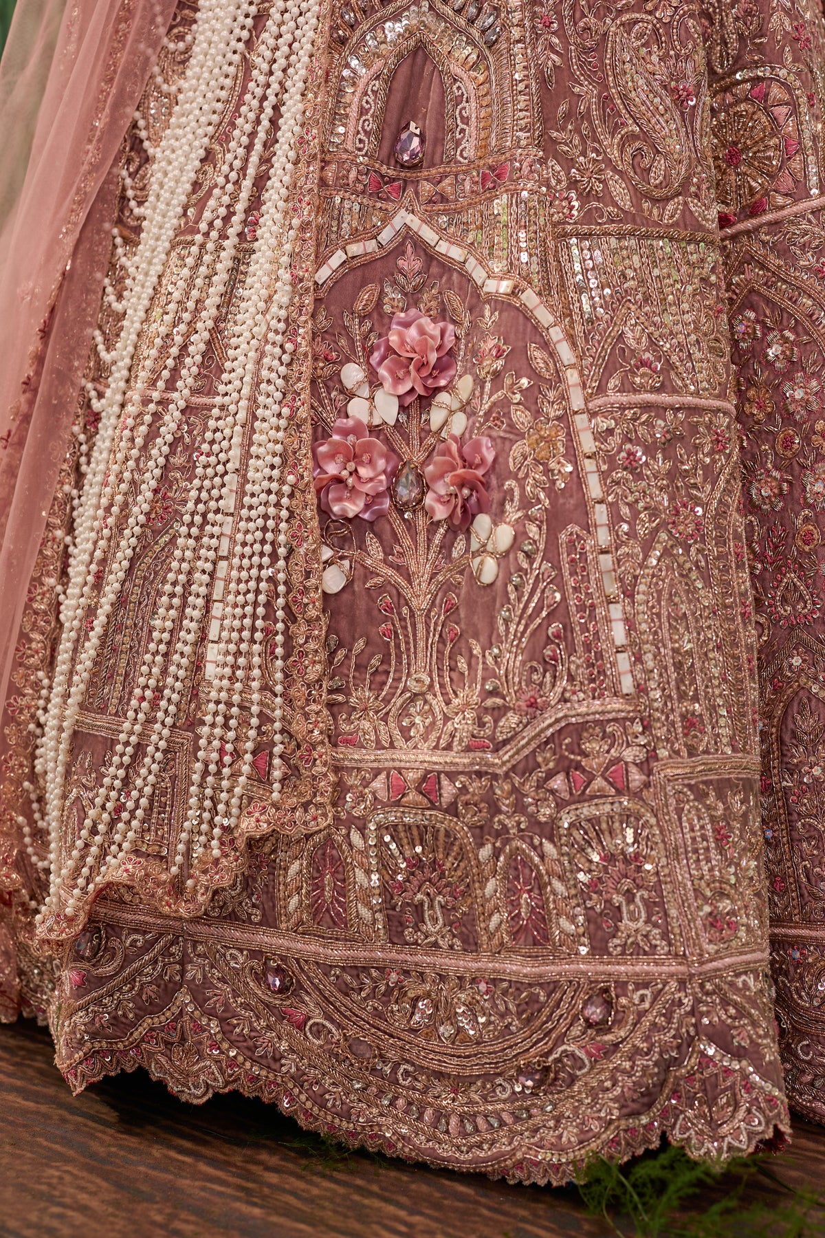 Muktika - The Pearl Blossom Lehenga Set
