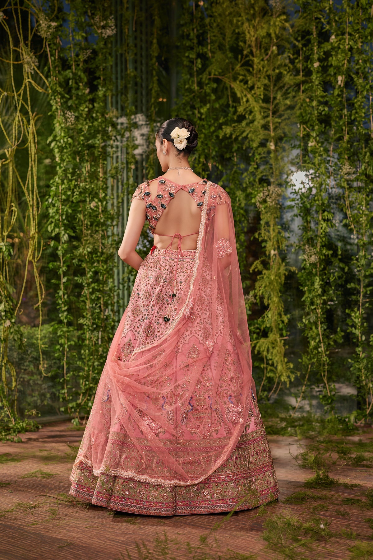 Mayurvan - The Enchanted Garden Lehenga
