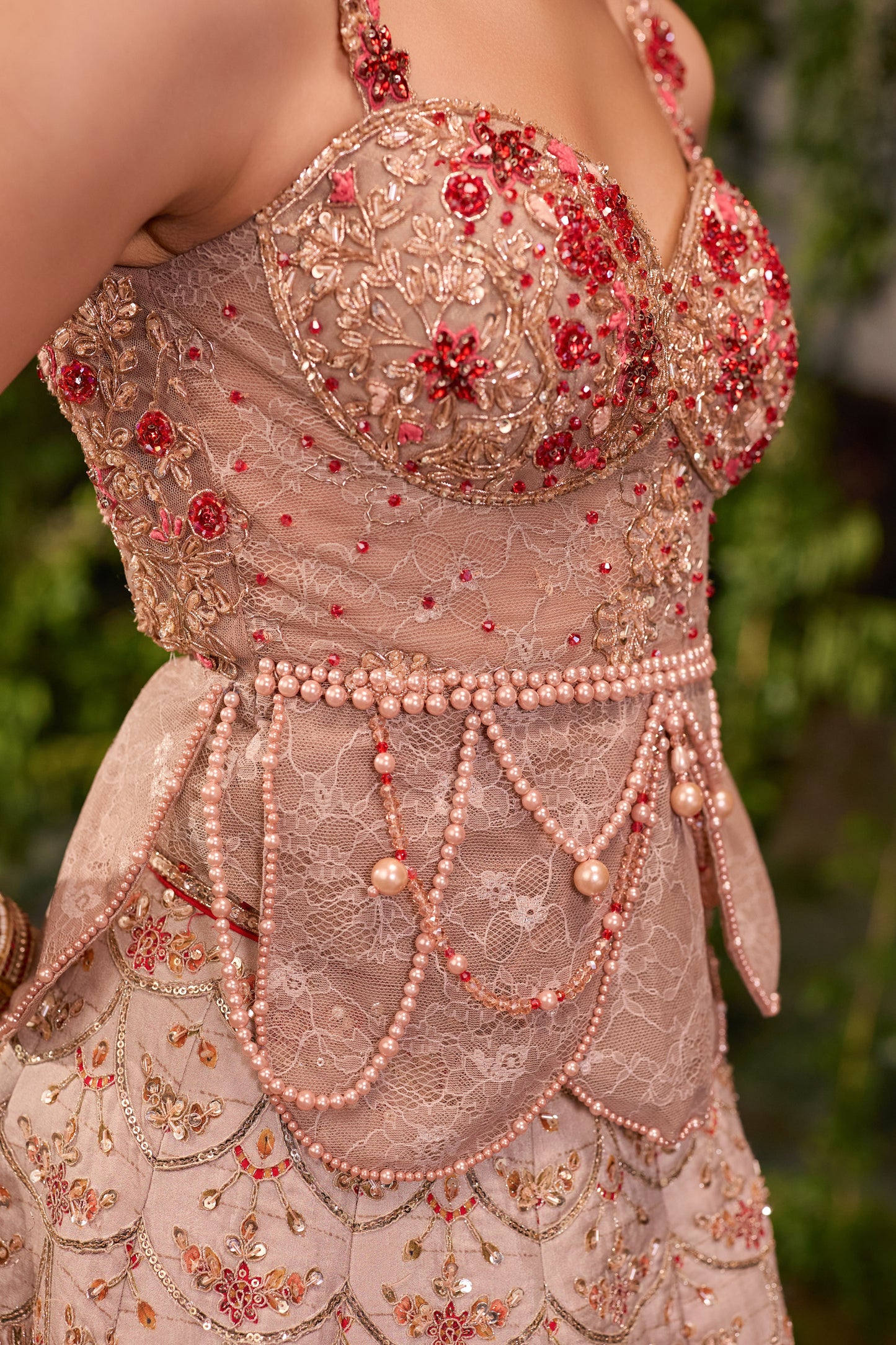 Pankhuri - The Floral Garce lehenga