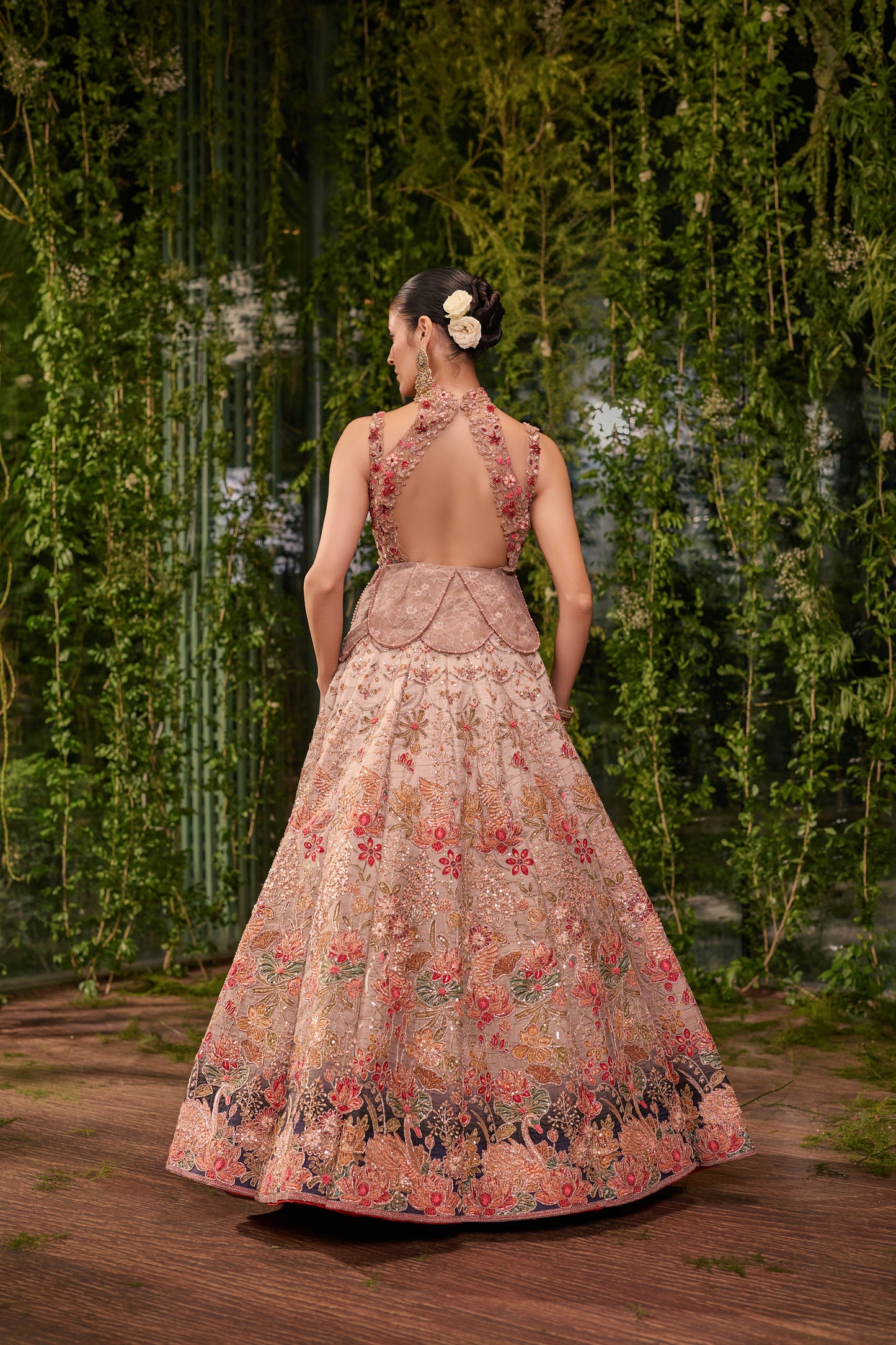 Pankhuri - The Floral Garce lehenga