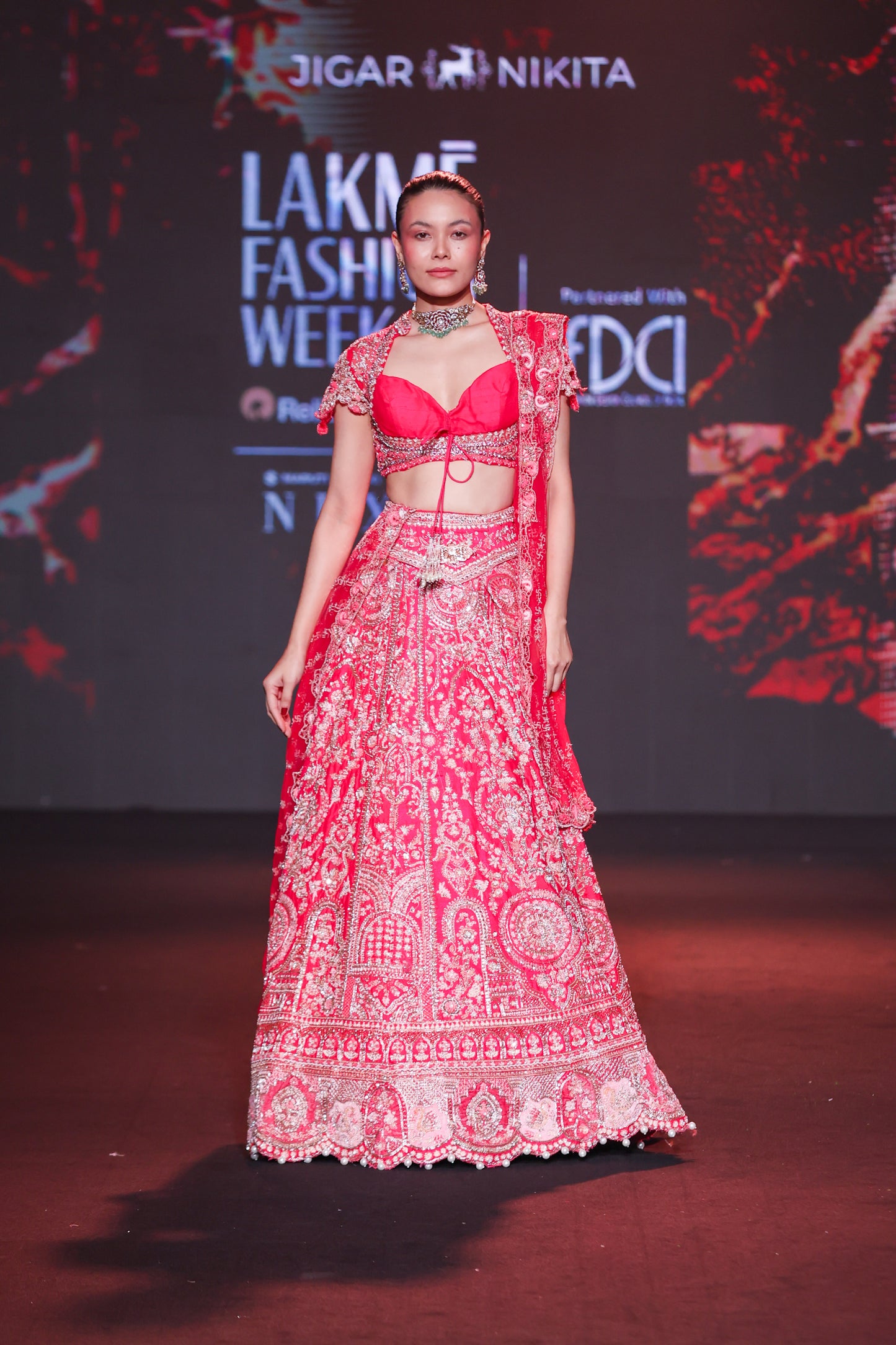 Swans of Siam Lehenga Set