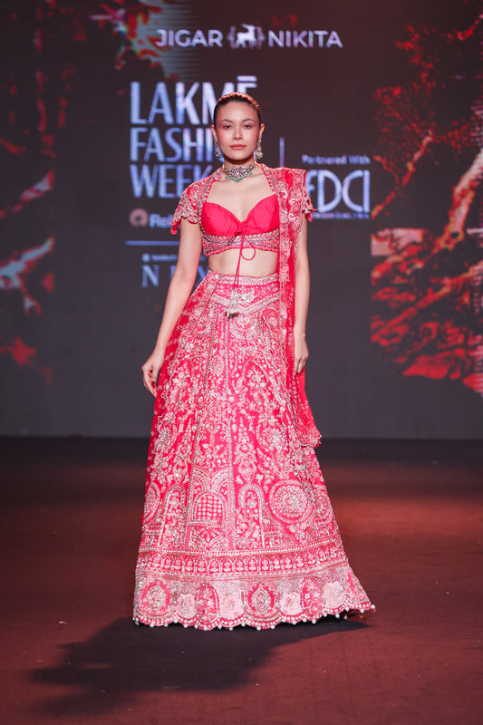 Swans of Siam Lehenga Set