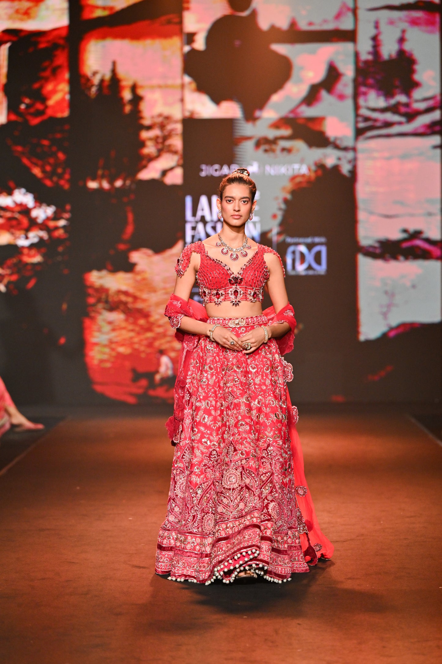 Ethereal East Lehenga Set