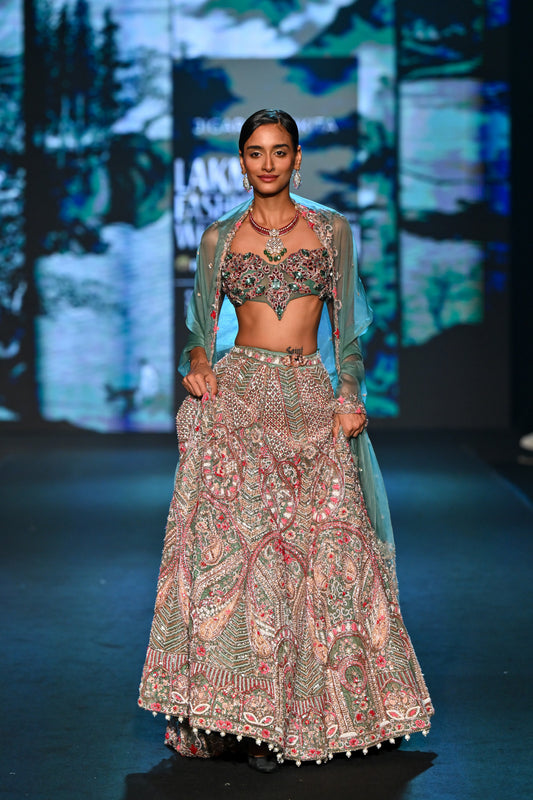 Siam Serenity Lehenga Set