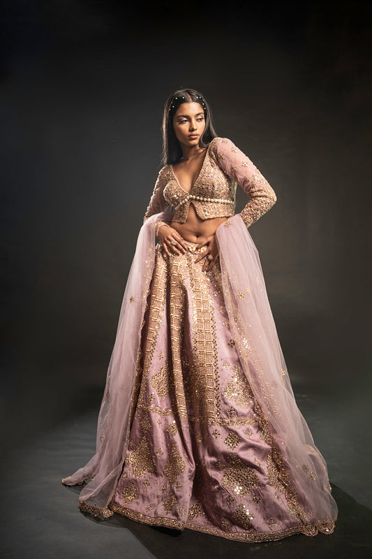 Lehenga with Blouse and Dupatta