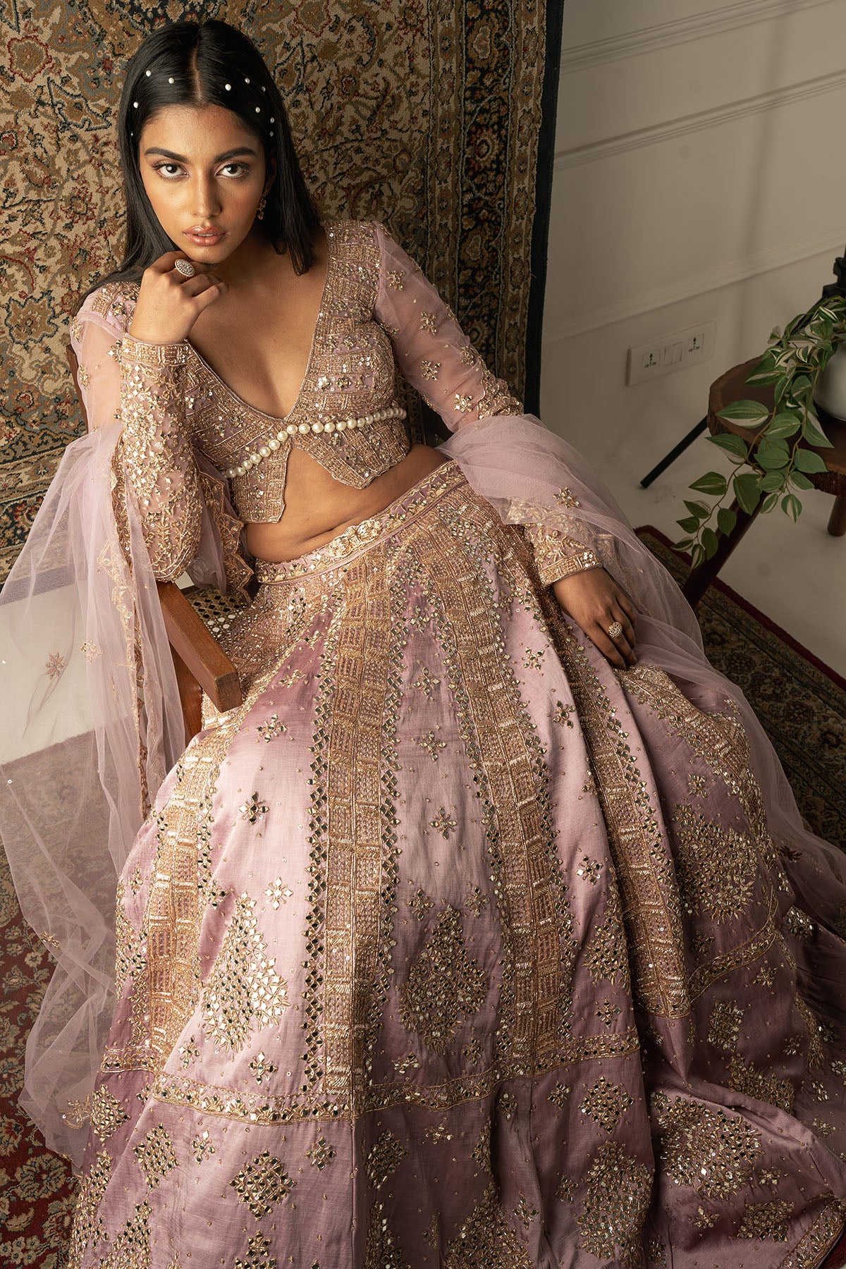 Lehenga with Blouse and Dupatta