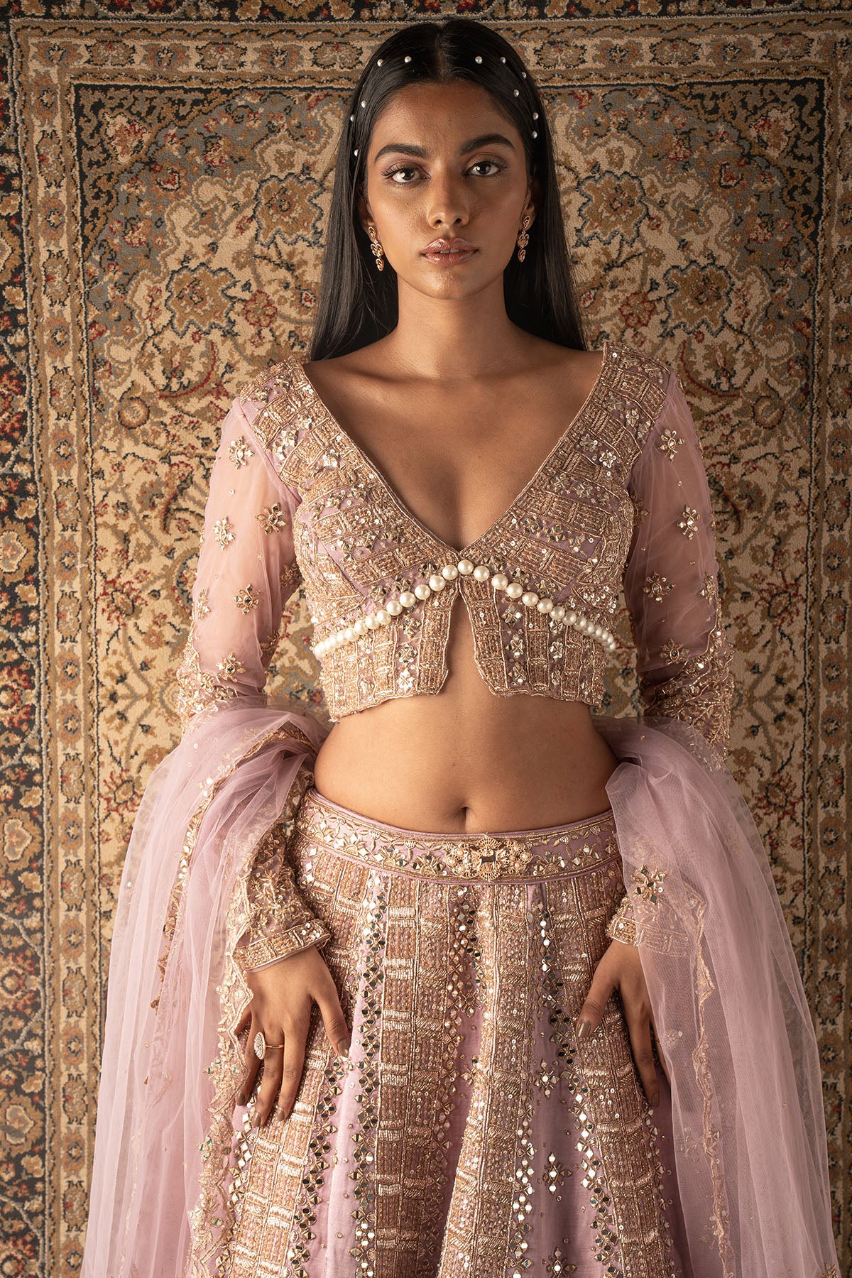 Lehenga with Blouse and Dupatta