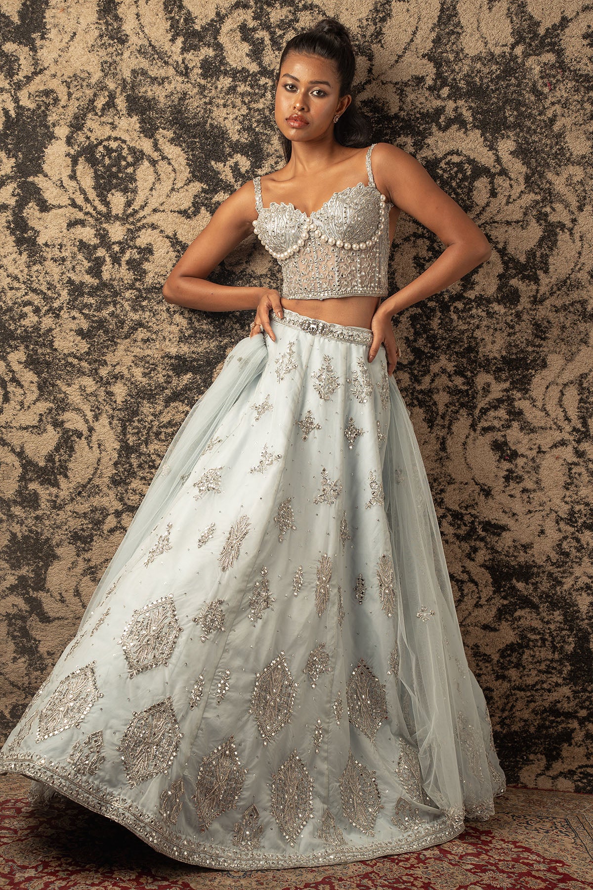 Lehenga with Blouse and Dupatta