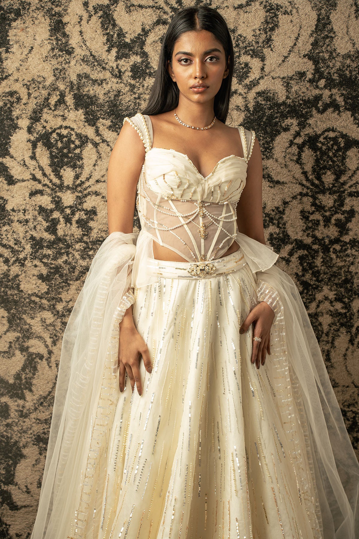 Lehenga with Blouse and Dupatta