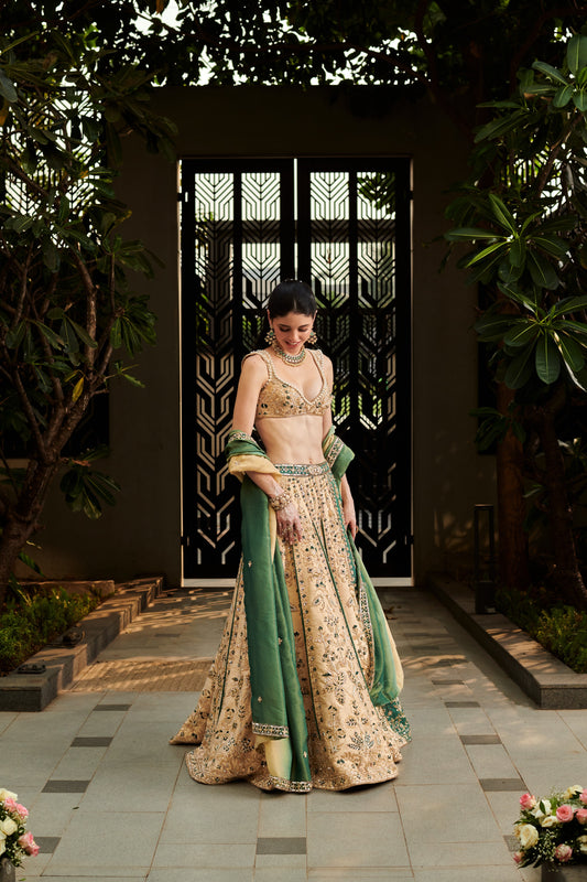 Hitched Lehenga Set