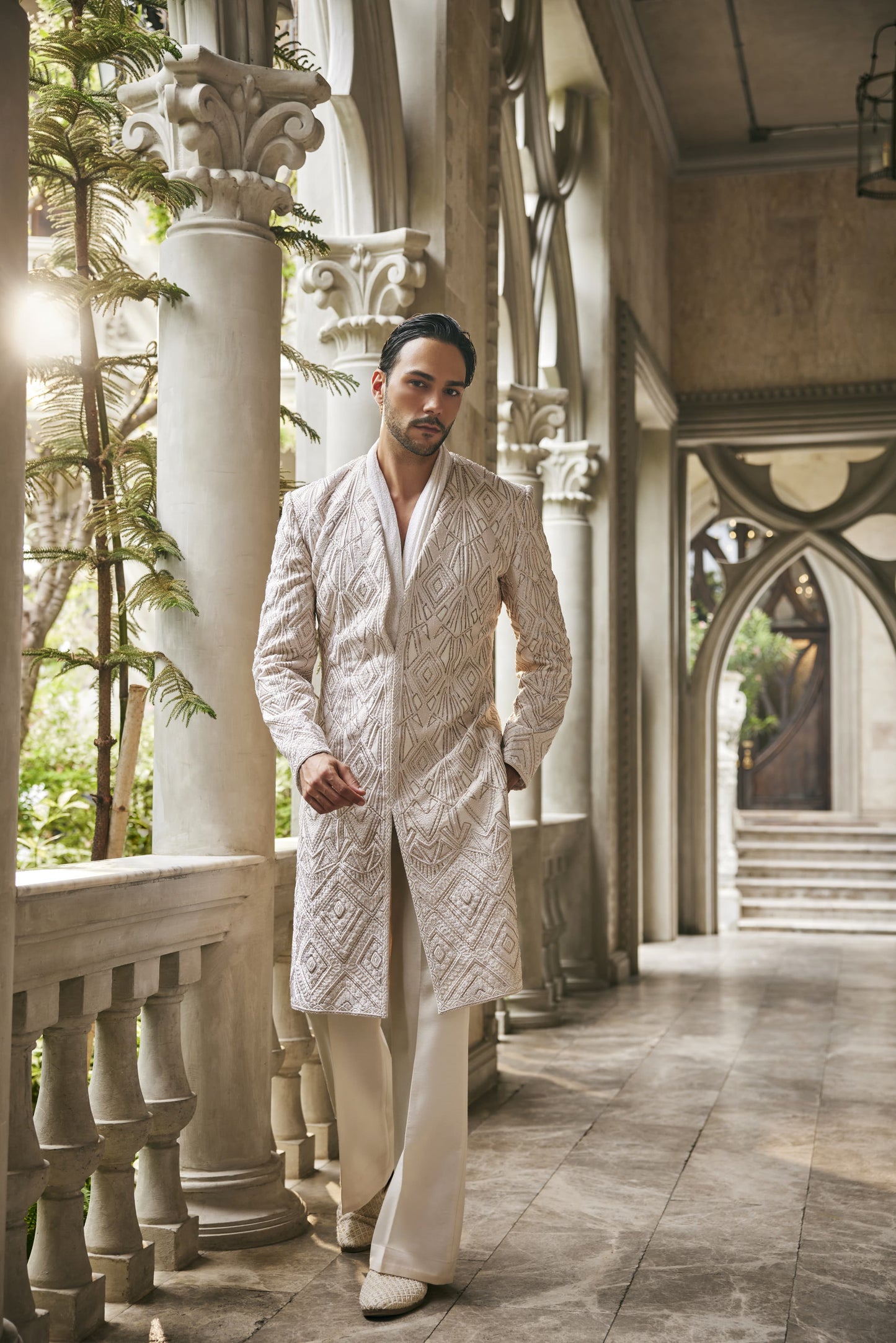 Wispers of Wat Sherwani Set