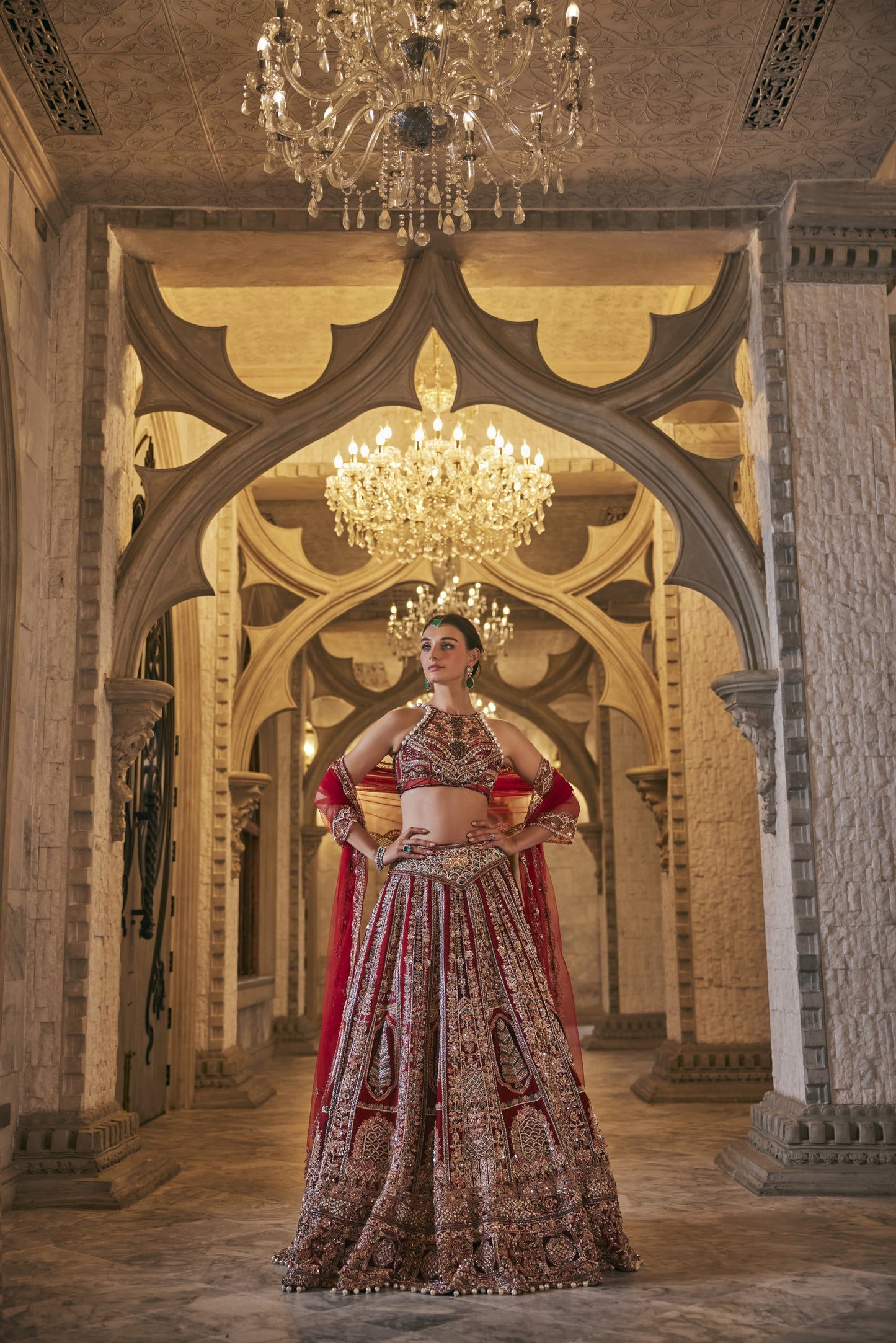 Siam-e-Shaahi Lehenga Set