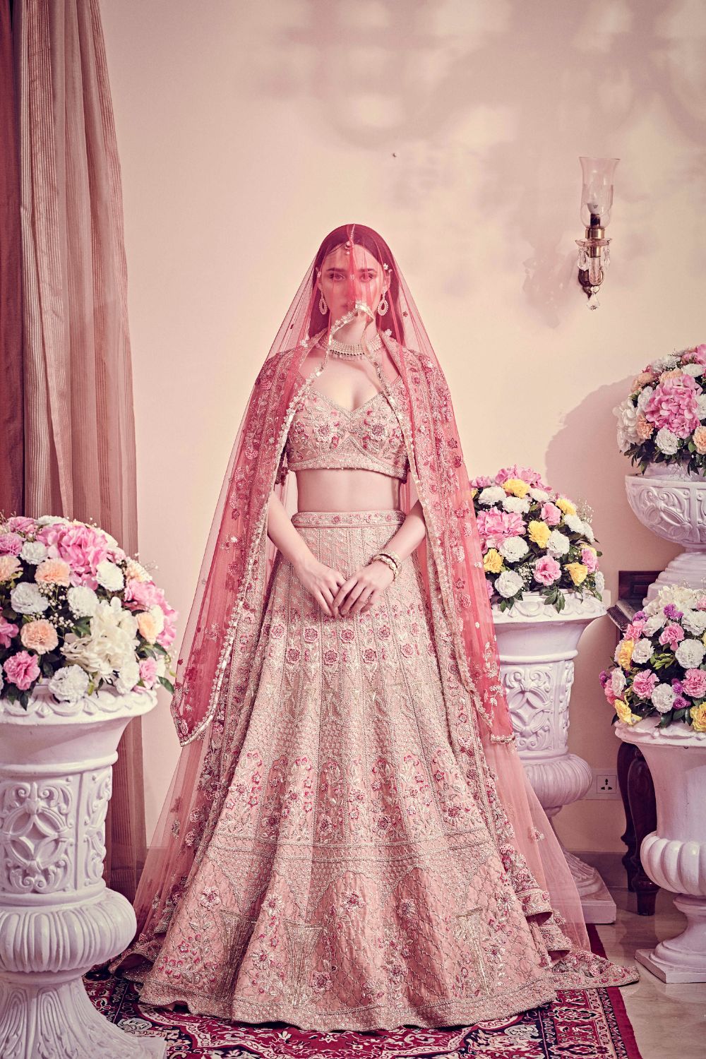 Rose Pink Lehenga