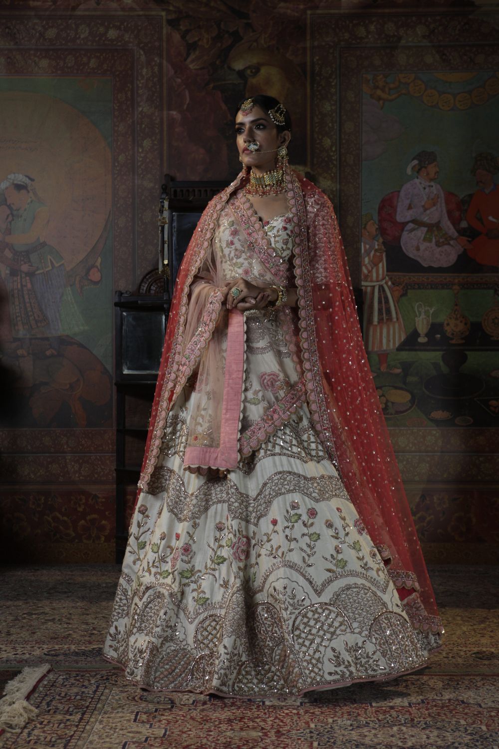 Pearl Ivory Lehenga