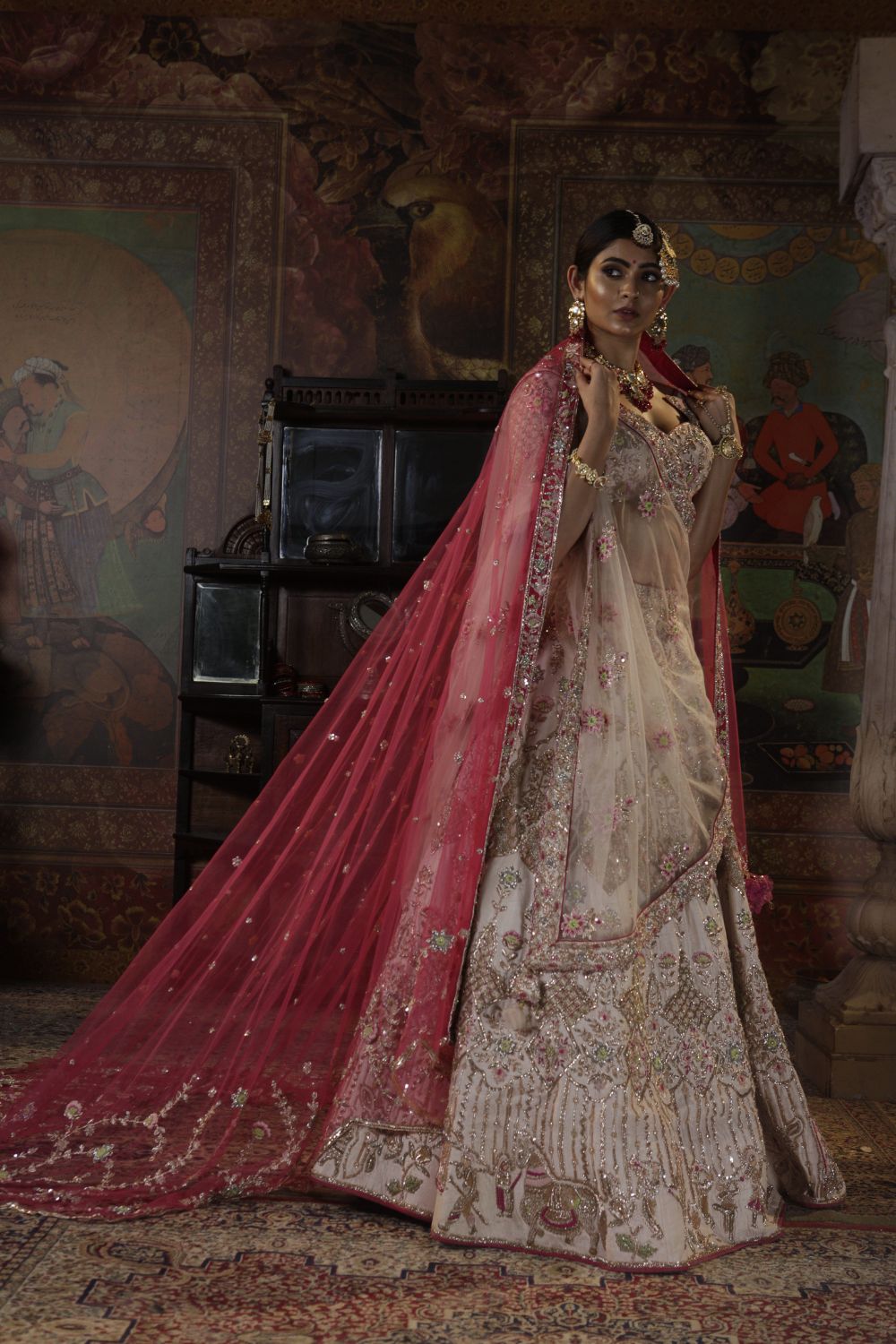 Powder Pink Lehenga