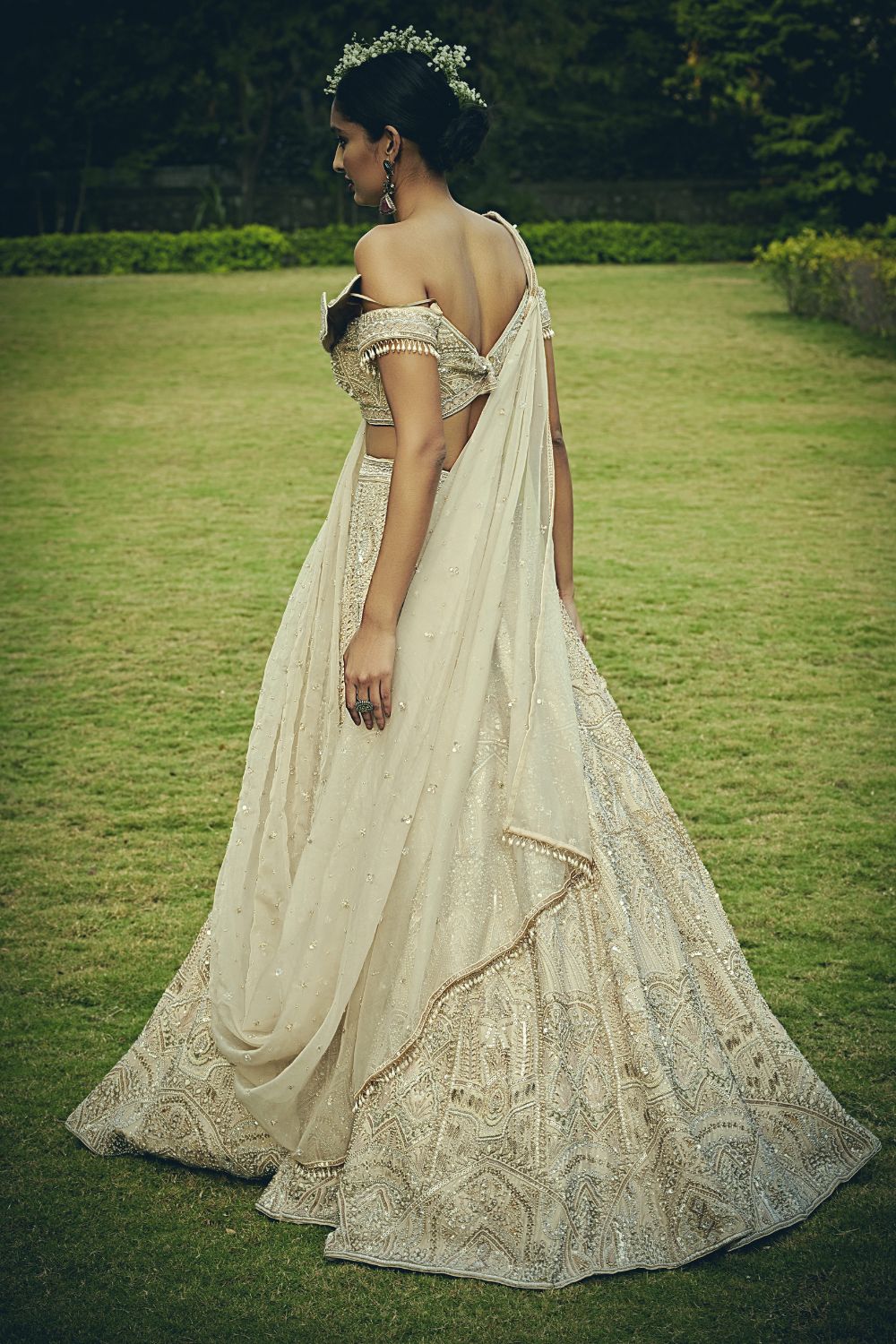 Pearl Ivory Lehenga