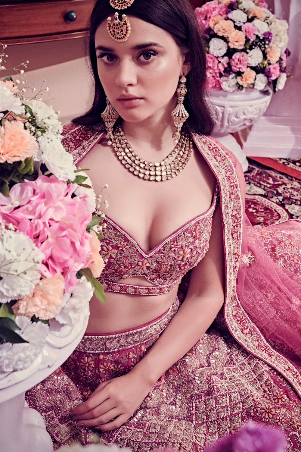 Mulberry Pink Lehenga