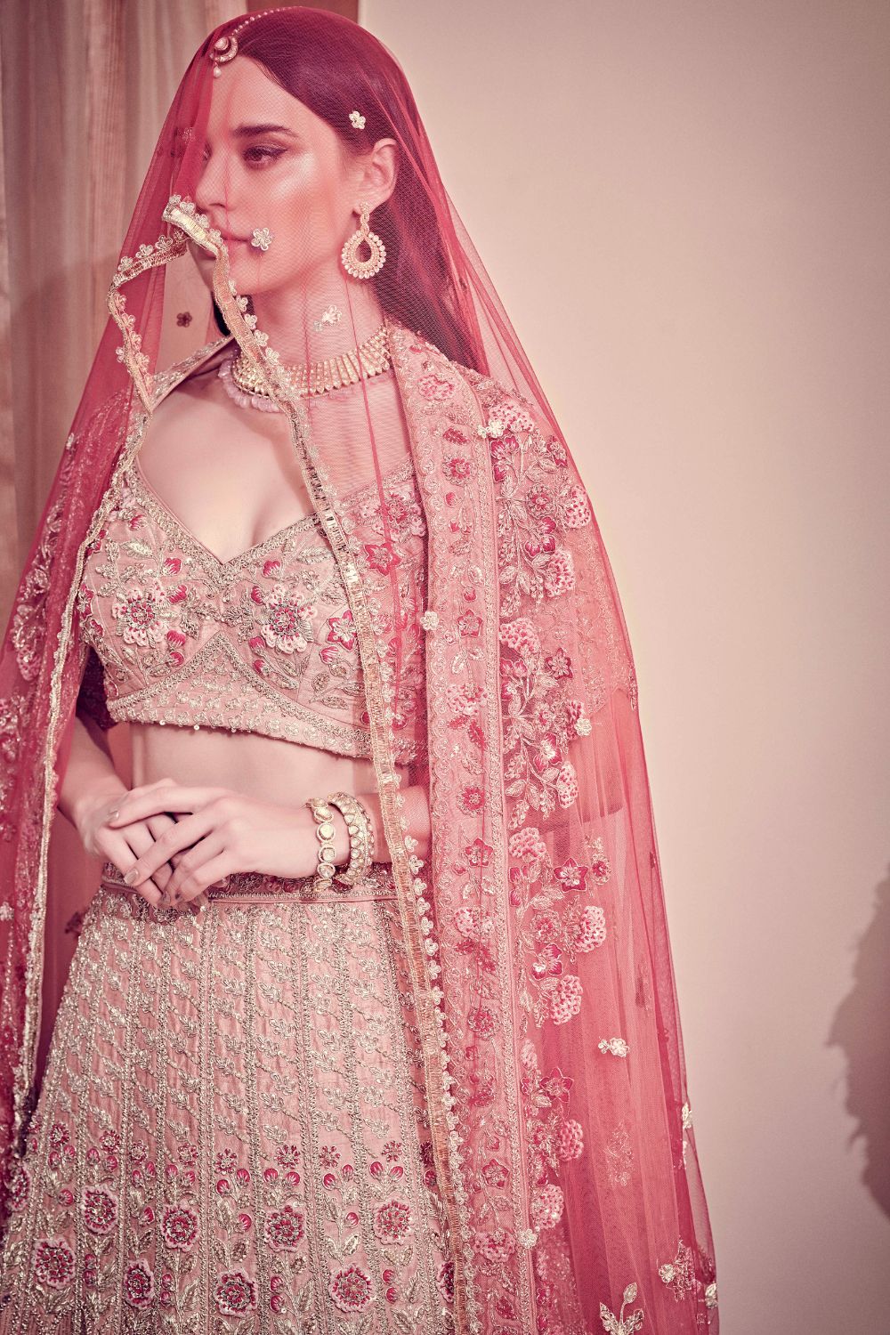 Rose Pink Lehenga