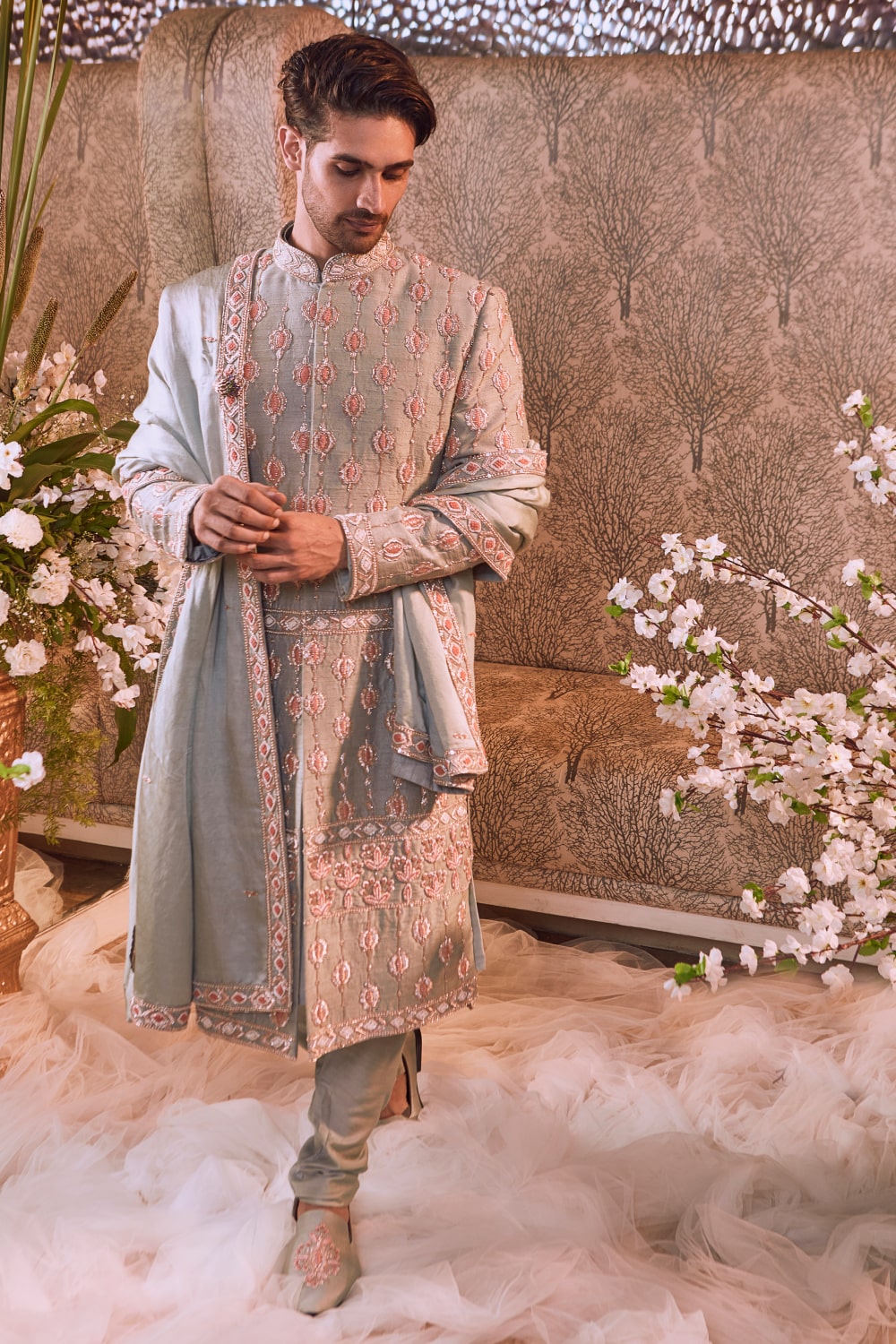 Tourmaline Sherwani